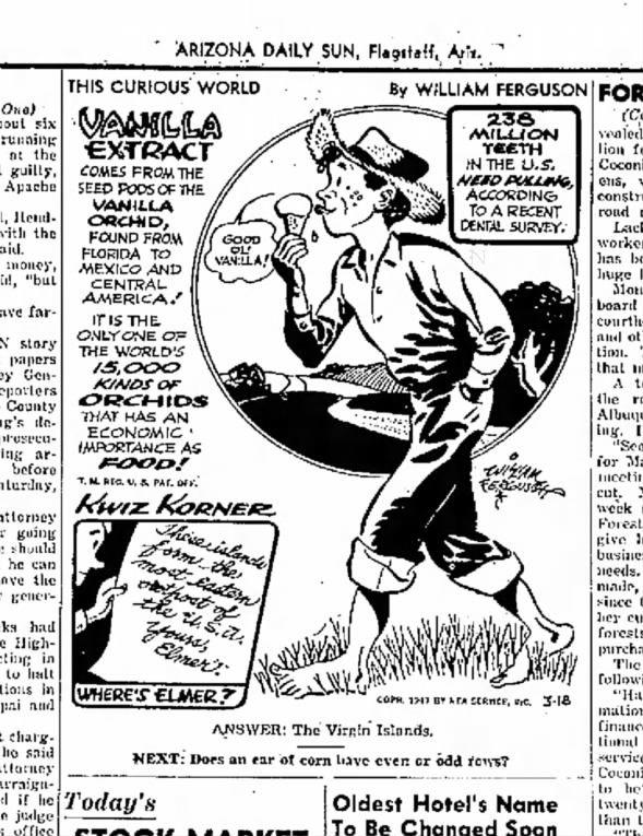 Clipping from Arizona Daily Sun